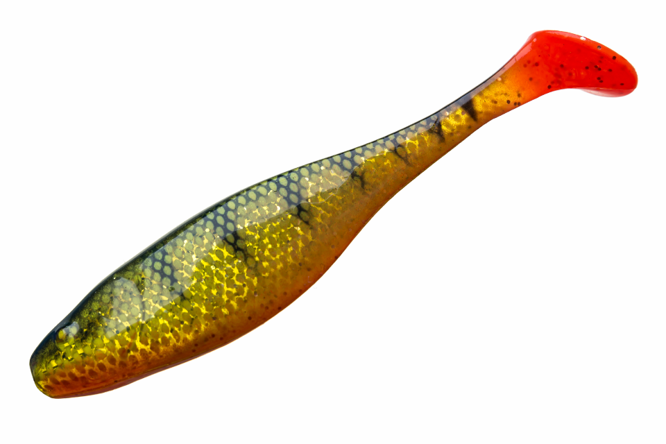 Silikoninis masalas Narval Commander Shad 12cm #019-Yellow Perch ...