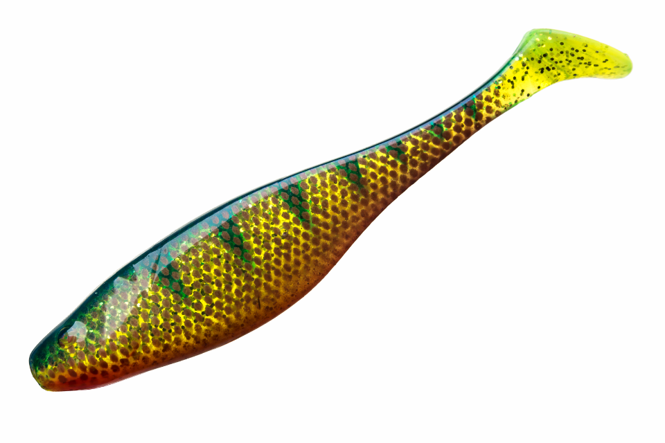 Silikoninis masalas Narval Commander Shad 12cm #018-Blue Perch ...