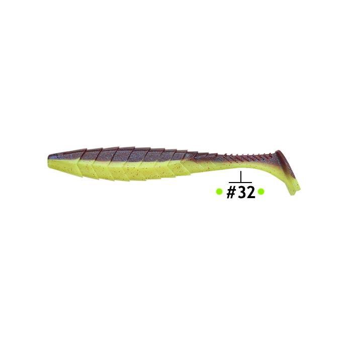 Miękka przynęta FRAPP Geko 4,5″ col.32 , 5 szt./Pakiet. - Luckytackle.eu